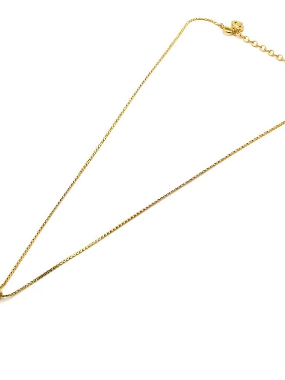 DIOR/ChristianDior - Gold plating Rhinestones Necklace - Picture 6 of 10